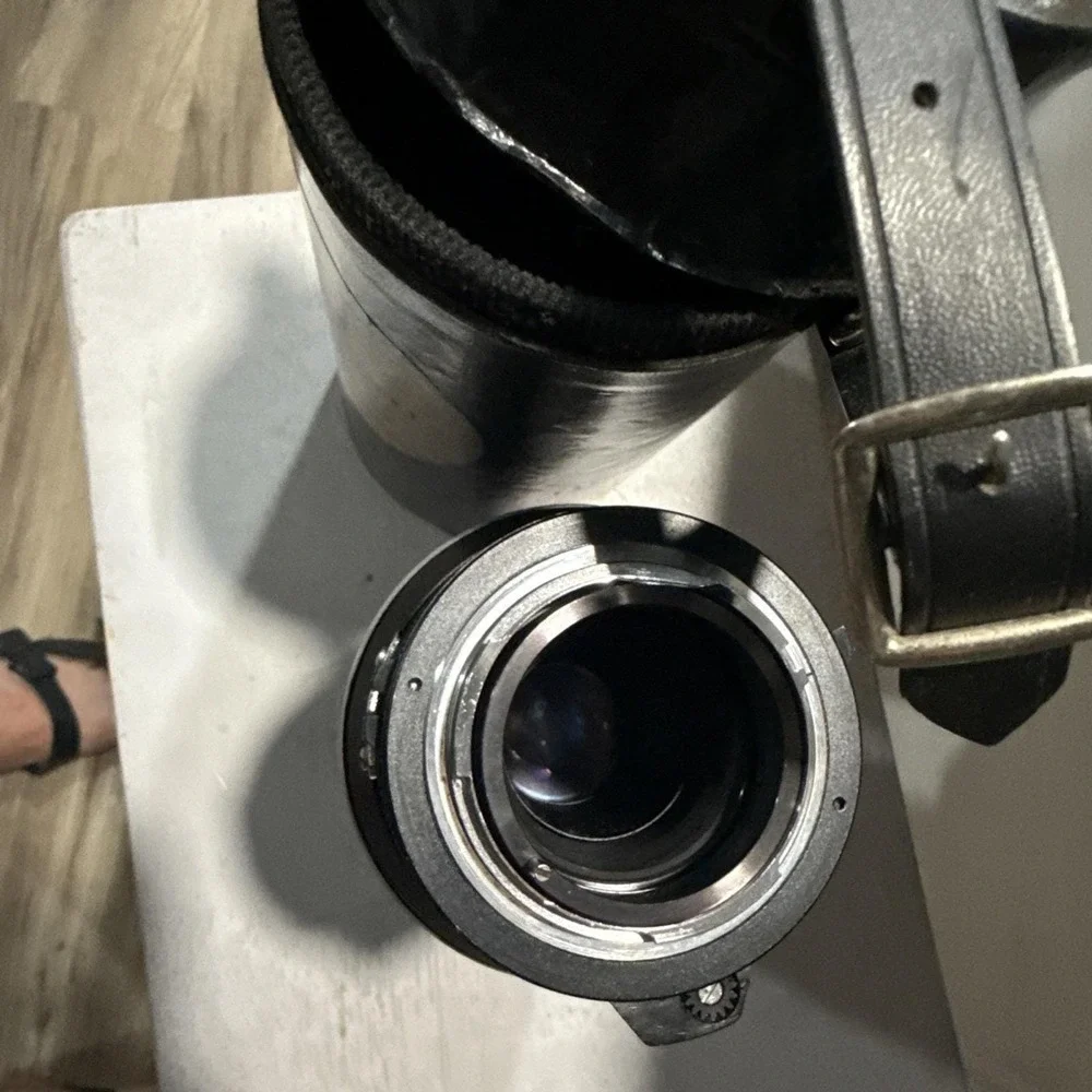 UPSILON F 300MM HUGE Camera LENS WITH CASE JAPAN Used By‎ ABC NEWS